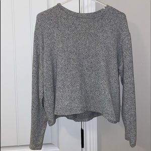 Gray sweater